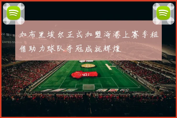 加布里埃尔正式加盟海港上赛季租借助力球队夺冠成就辉煌